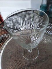 Set of 4 LUMINARC Diamant CRISTAL D’ARQUES-DURAN 6 3/4” Stemmed Water Glasses
