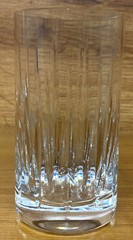 Miller Rogaska Soho 5 1/4″ Highball Glass Reed & Barton Slovenia Signed EUC