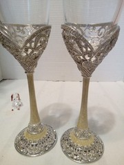 Pair Of Things Of Rembered Fifth Ave Champagne Flutes