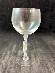 Bayel Crystal Bacchante Frosted Nude Stem Water Goblet