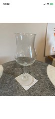 Luminarc Glass Tall Hurricane Wine/Water Goblets 7 5/8” made in France- CHOICE#