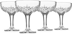 Elegant Dishwasher Safe Champagne Coupes – 4x 6oz for Stylish Entertaining