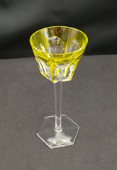 Baccarat Crystal Harcourt Rhine Wine Glass 7 1/2″H