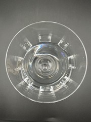 Waterford John Rocha Geo Oden Crystal Wine Glasses 9″ Signed Set of 4