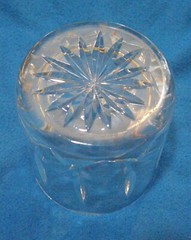 Atlantis Crystal Miguel Pattern Old Fashioned Glass 3 3/8″ Tall