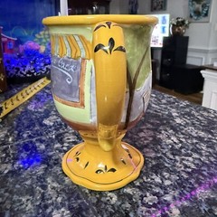 Certified International Ceramic Goblet Jennifer Brinley Coffee Tea Mug