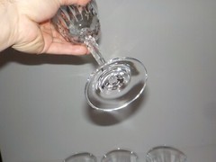 6 MIKASA INTERLUDE 8 3/8″ Water Goblets discontinued pattern Glasses