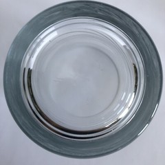 Vintage Libbey Orbita Waves Clear Glass Tumblers 16 Oz Set of 4
