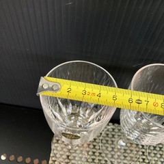 HOYA Crystal Sour glass 6pcs set 14x5cm/5.51×1.96″ 100ml/3.39oz HOYA Crystal