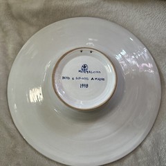 13.5»D Castello Banfi Montalcino Fatto E Dipinto A Mano 1998 Plate Bowl Decor
