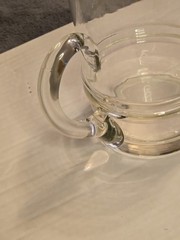 Vintage Iittala Finland Pisaranrengas Ripple Pitcher by Timo Sarpaneva