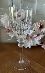 1 Replacement Crystal Wine Glass by Royal Gallery Malibor