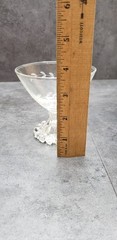Set 6 Anchor Hocking Berwick Boopie Ball Laurel Leaf Sherbet Champagne Barware