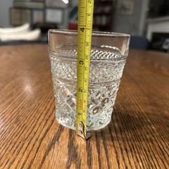 Anchor Hocking Wexford Drinking Glass 3.75” H