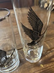 Set Of 3 Vintage Federal Glass Canada Goose Glasses – 2 Highball & 1 Tumbler
