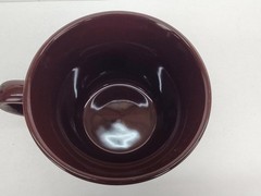 Godiva Belgium 1926 Large Brown Coffee Mug Cup Soup Coastal Cocktails Ceramic