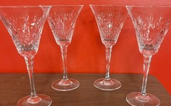 Set of 4 Mikasa REGENT (T1203) Wine Glasses 7 3/8″ gorgeous crystal
