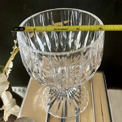 Mikasa Park Lane Vintage Clear Blown Lead Crystal Water Wine Glass Goblet