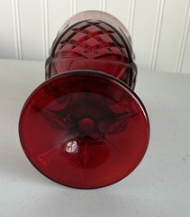 GODINGER DUBLIN RUBY RED ICE TEA GOBLET