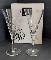 Set of 2 Royal Doulton Saturn Led Crystal Water Goblet (2 set available)
