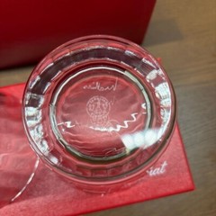 Baccarat Mille Nuits Rock Tumbler Glasses Set of 2 New Unused, Box Marked