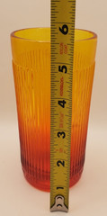 Amberina Tumbler Drinking Glass Drumshane