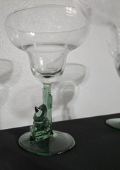 Margarita Glasses Cristal d’Arques Durand Siesta Pattern – Set of 4
