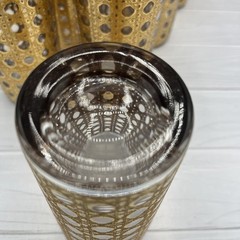 Vintage MCM “CANNELA” 22k Gold Highball Glasses (set Of 14)