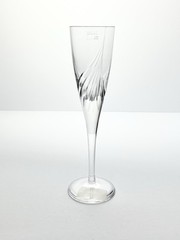 Atlantis “Flight” Single Crystal Champagne Flute 9 1/8” 4oz Signed
