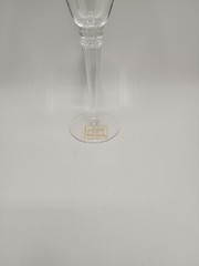 Lenox «Hancock Platinum» 9 1/2 Inch Crystal Water Goblet – Mint Condition