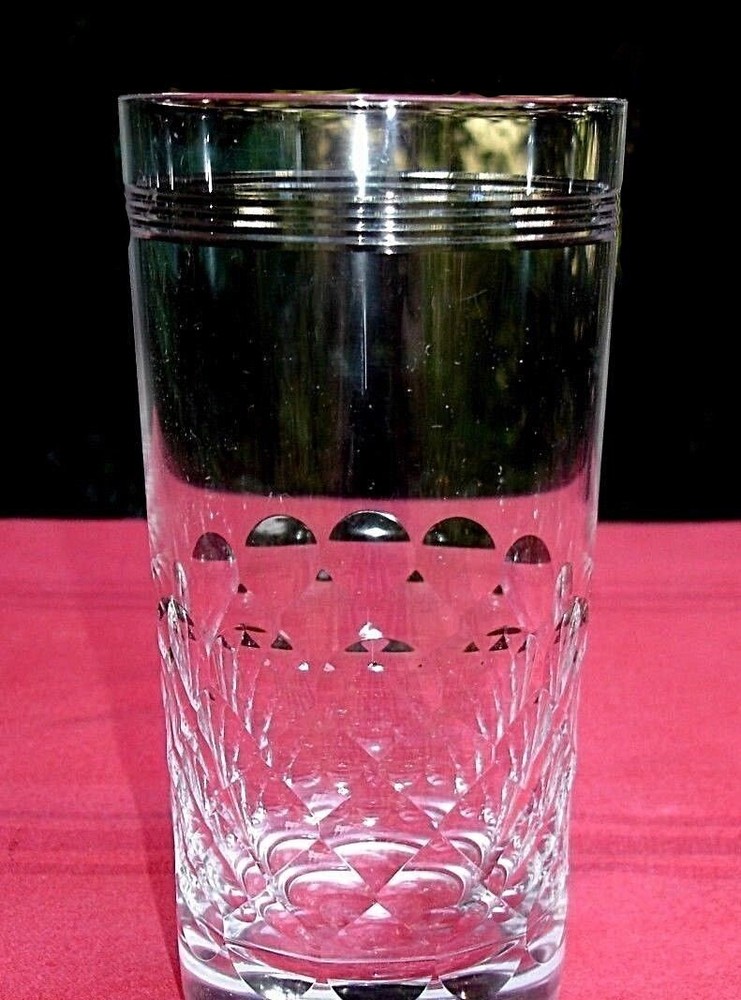 BACCARAT SCALES AND NET HIGHBALL WHISKEY GLASS GLASS WHISKEY CUP CRYSTAL