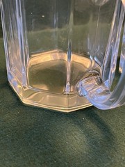 2 Vtg NOS New Arcoroc France OCTIME Clear Octagon Coffee Cups Mugs MCM Modern