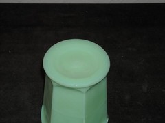 Fenton Jadeite Paneled Water Tumbler