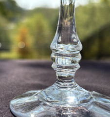 Fostoria Clear Crystal Kimberly 5.8oz Wine Stem 6 1/2″ Excellent Used Condition