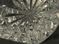 Tyrone Crystal Flat Tumbler approx 5.5” Tall – 3″ Diameter At Rim Glass