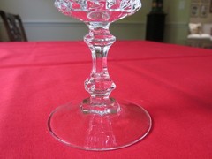 Set 4 Cristal D’Arques France TUILLERIES VILLANDRY Crystal Water Goblet 6 1/8″ B