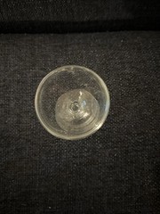 Vintage Baluster Knob Stem Cordial Glass | Mid-Century Liqueur Sherry Stemware