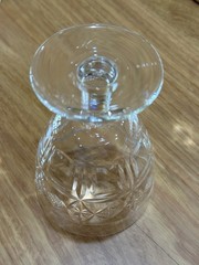 Webb and Corbett Georgian Pattern (?) Stemmed Wine Goblet – Set Of 4