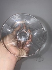 Lot Of 4 Marquis Waterford Wine Glasses Goblets Crystal Brookside? Clear Tall 8