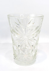 Set Of 4 Anchor Hocking Early American Prescut Oatmeal Flared Tumblers 4.25 In