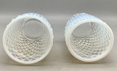 Vintage Fenton Hobnail French Opalescent Juice Glass/Tumbler 5 oz. x 2