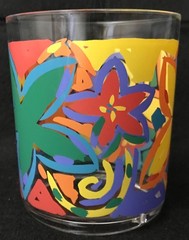 Vintage, New In Box, DOF’s Set of 4 Acrylic Pina Colada Glasses, WC Designs