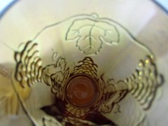 Indiana Glass Harvest Grape Marigold Carnival Tumblers Juice Glasses Lot of 2