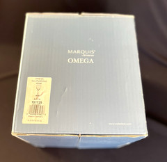 4x WATERFORD Marquis Omega Crystal All Purpose Wine Glasses Goblets Original Box