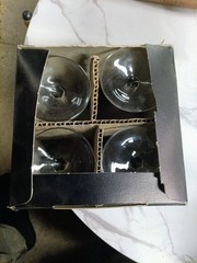 Luminarc France 4‑Piece Wine Glass Set – Clear Glass – Classic Stemware