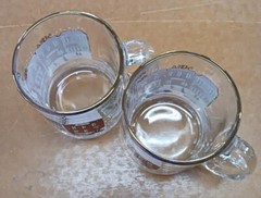 Libbey Winter Village 2 Mugs (12 oz) Christmas Holiday Winter Scenes Arby’s