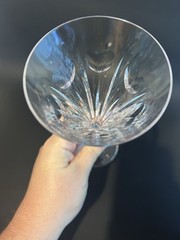 Single Waterford Cut Glass Heart Love Toasting Champagne Flute