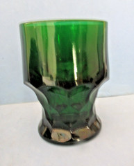 ANCHOR HOCKING GEORGIAN GREEN TUMBLER