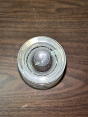 Vintage 1950’s frosted State of Colorado glass Jigger Souvenir Rocky Mountain