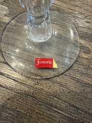 This is a vintage Fostoria “Navarre” etched crystal stemware glass